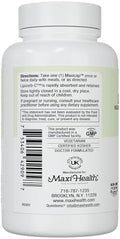 Maxi Health Liposomal Vitamin C 500Mg Capsules With Digestive Blend Highly Absorbable High Dose Vitaminc Non Gmo Kosher Vegetarian Doctorformulated Immune Support Supplement (90 Count)