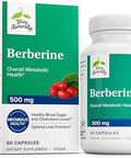 Terry Naturally Berberine Dietary Supplement With Berberine Liver Health Supplement For Metabolism Support Joint Health Support For Men & Women 60 Capsules
