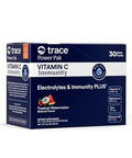 Trace Minerals Power Pak + Immunity Vitamin C Powder Drink Mix Tropical Watermelon Electrolytes Vitamin C Zinc and Vitamin D330 Stick Packs (30 Servings)