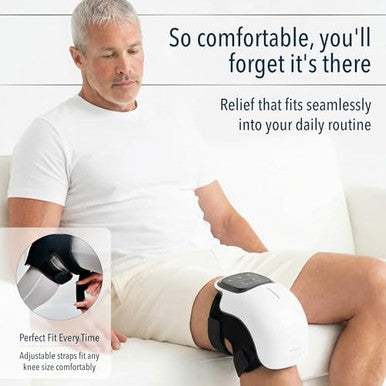 Forthiq Knee Massager Smart For Pain Relief With Heat And Red Light Therapy 2026 Updated Edition Relax Tight Muscles Ideal For Men & Women Fsa-Hsa Eligible
