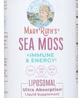 Maryruth's Sea Moss + Immune & Energy Liposomal Irish Sea Moss 76 Oz 140Mg
