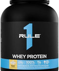 Rule 1 Proteins Whey Protein " 24G Fastacting Protein From Allwhey Sources With Naturally Occurring Eaas & Bcaas For Workout Recovery Or Anytime Use (2 Pounds Chocolate Peanut Butter)