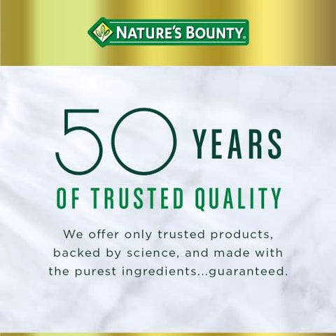 NatureS Bounty Zinc 50 Mg Caplets Unflavored 100 Count Pack Of 2