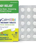 Boiron Allergycalm Kids Tablets For Relief From Allergy And Hay Fever Symptoms Of Sneezing Runny Nose And Itchy Eyes Or Throat 60 Count
