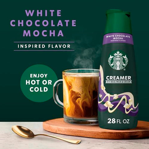 Starbucks Liquid Coffee Creamer, White Chocolate Creamer