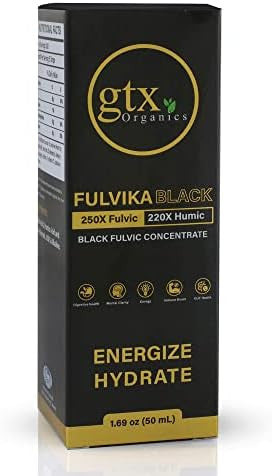 Trace Mineral Drops (400 Servings)(Flavorless) ÃƒÂ¢Ã¢â€šÂ¬Ã¢â‚¬Å“ 74 Minerals From Humic & Fulvic Acid Concentrated, Plant-Based, Supplement Electrolytes Alkaline Ph By Fulvika Black, 4 Ounce, 4.0 Fl Oz, Pack Of 1