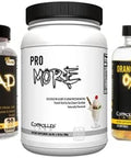 Controlled Labs Bundle Orange Triad (30 Serv) Orange Oximega Fish Oil (120 Softgels) Promore Protein (27 Serv) French Vanilla Ice Cream Sundae