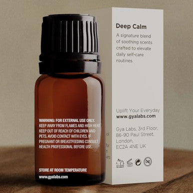 Gya Labs Deep Calm Essential Oil Blend For Relaxation & Emotional Balance - 0.34 Fl Oz - Calm Aromatherapy Oils For Diffusers Humidifiers Aromatherapy - Suitable For Work Home Or Personal Use