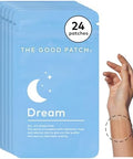 The Good Patch Plant Powered Sleep Support Sustained Release Dream Patch With Melatonin Hops Valerian Root (24 Total Patches)