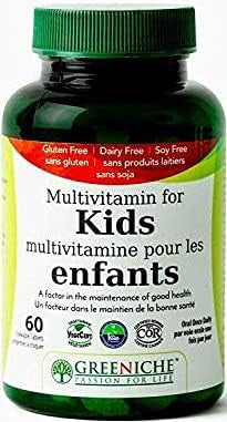 Greeniche Multivitamin for Kids 60 Tablets For Children