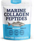 Dr. Matthew Marine Collagen Peptides Powder From Hydrolyzed Wild Caught Fish Protein - Hair & Beauty Supplements For Women & Men