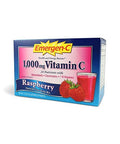 Emergen-C Emergen C Raspberyy Vitamin Fizzy Drink Mix 1000 Mg - 30 Packet Per Pack 3 Packs Per Case