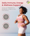 Barislim Advanced Bariatric Multivitamin Gummies - Specially Formulated Bariatric Vitamins For Patients After Weight Loss Surgery - Supports Energy & Immune Health Raspberry (90 Vegan Gummies)