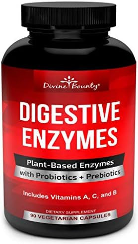 Divine Bounty D-Mannose Capsules & Digestive Enzymes With Probiotics Bundle