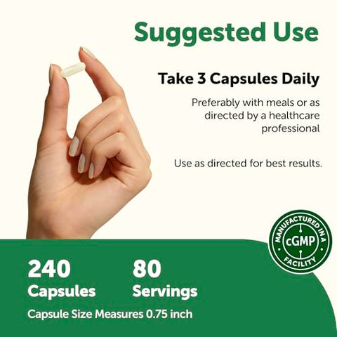 Micro Ingredients Bovine Colostrum 1000 Mg Per Serving 240 Capsules 40 Igg With Collagen & Probiotics Colostrum Supplement With 10 Probiotic Strains Non-Gmo Gluten Free