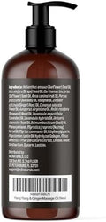 M3 Naturals Ylang & Ginger Massage Oil + Coffee Body Scrub Bundle