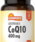 Sundance Coq10 400Mg 30 Softgels With Black Pepper Extract Nongmo And Gluten Supplement