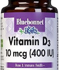 Bluebonnet Nutrition Vitamin D3 400 Iu Softgels Aids In Muscle And Skeletal Growth Cholecalciferol From Fish Oil Non Gmo Gluten Soy Dairy 100 Softgels