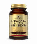 Solgar Skin Nails & Hair With Biotin - 60 Tablets - With Vitamin C To Promote Healthy Collagen Production 30 Servings