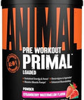 Animal Primal Muscle Hydration + Preworkout Powder Ã¢â‚¬â€œ Contains Beta Alanine 3Dpump Caffeine & Electrolytes Ã¢â‚¬â€œ Improves Energy Focus Endurance & Absorption Ã¢â‚¬â€œ Fruit Punch Flavor 17.9 Oz
