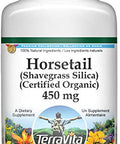 Terravita Horsetail (Shavegrass Silica) (Certified Organic) - 450 Mg (100 Capsules, Zin: 518602)