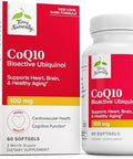 Terry Naturally Coq10 Bioactive Ubiquinol Cellular Energy Support Supplement Bioactive Coq10 Supplement Nutritional Supplement To Aid Healthy Aging & Brain Health 60 Softgels