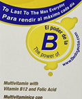 Bedoyecta Multivitamin Contains Iron Folic Acid Vitamin C B1 B2 B9 and B12 30 Count