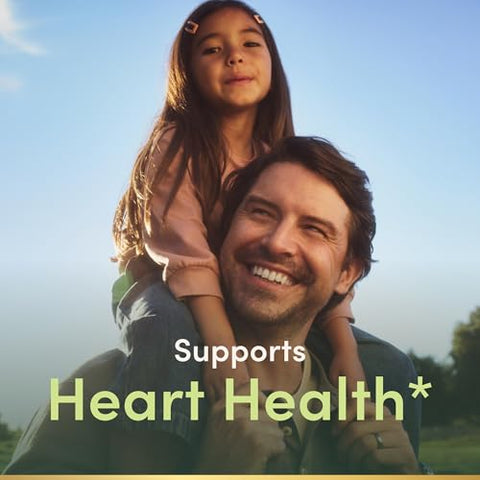 Nature'S Bounty Krill Oil Heart Health Dietary Supplement 500Mg Rapid Release Softgels 30 Count