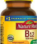 Nature Made Vitamin B-12 500 Mcg Tablets 100 Ea (Pack Of 2)