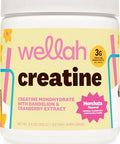 Wellah Creatine For Women (50 Servings Horchata) - Creatine Monohydrate With Dandelion & Cranberry Extract