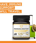 MANUKA DOCTOR - MGO 80+ Multifloral SQUEEZY and MGO 125+ Monofloral Manuka Honey Value Bundle, 100% Pure New Zealand Honey. Certified. Guaranteed. RAW. Non-GMO