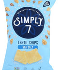 Simply 7 Chip Lentil Sea Salt 4 Ounce