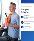 Pure Encapsulations Copper (Citrate) Highly Bioavailable Form Of Copper 60 Capsules