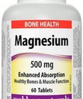 Webber Naturals Magnesium 500mg 60tabs