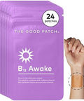 The Good Patch B12 Awake Patch Natural Patch With Caffeine B12 And Green Tea Extract Plant Powered Wearable Wellness Helps To Promote Energy (24 Total Patches)