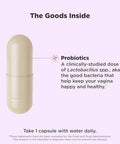 Olly Happy Hooha Capsules Probiotic For Women Vaginal Health And Ph Balance 10 Billion Cfu Gluten 25 Count