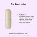 Olly Happy Hooha Capsules Probiotic For Women Vaginal Health And Ph Balance 10 Billion Cfu Gluten 25 Count