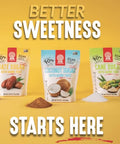 Lakanto Date Sugar with Monk Fruit Sweetener - Reduced Sugar for Coffee, Tea, Desserts, Cooking, Baking, Drinks, Sauces, Oatmeal, Smoothies, Syrup, Protein Shakes, Marinade (1 lb)