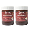 Soom Foods Chocolate Sea Salt Sesame Spread 12oz (2 Pack) Made with 4 Ingredients Low Sugar DairyFree NutFree GlutenFree Palm OilFree 5g Protein Better for You Chocolate Tahini Spread