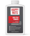 Happy Nuts Jock Itch Otc Antifungal Treatment Powder - 2 Miconazole Nitrate - Fsa Eligible Hsa - Clinically Proven Cures Most Jock Itch Athletes Foot Ringworm And More - Relieves Itching & Burning
