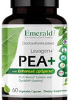 Emerald Laboratories Pea+ With Levagen+ - Support Joint & Muscle Health With Meriva Curcumin, Optimsm & Levagen+ Pea - Non-Gmo, Vegan, Gluten- - 60 Vegetable Capsules