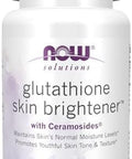Glutathione Skin Brightener With Ceramosides Now Foods 30 Vcaps