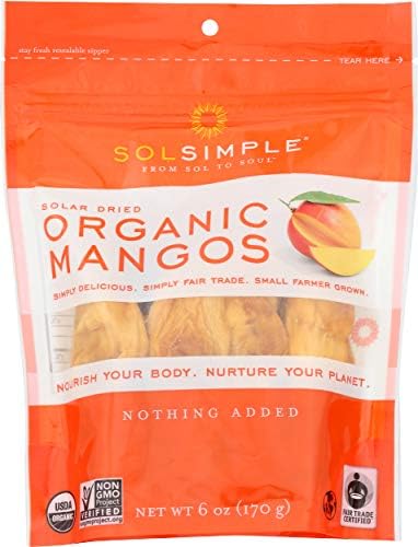 Dried Mango 6 Ounces (Case of 6)