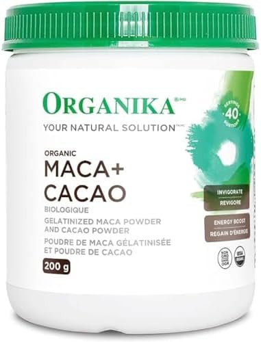 Organika Organic Maca And Cacoa 200 Gr