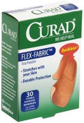 Curad Flex-Fabric 3/4 Inches X 3 Inches bandages 30 count