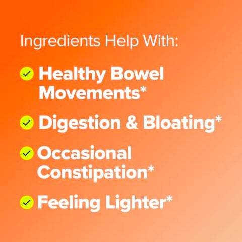 O Positiv Uro Colon Cleanse 7-Day Probiotic Routine For Healthy Bowel Movements & Relief From Occasional Constipation With Probiotics Senna Extract Marshmallow Extract Magnesium Oxide 14 Servings