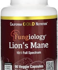 California Gold Nutrition Lion'S Mane 90 Plantcaps