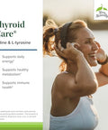 Terry Naturally Thyroid Care Immune Health & Energy Support Formula Nutritional Supplement With Iodine For Thyroid Health Support Wellness Supplement With Ltyrosine 120 Capsules