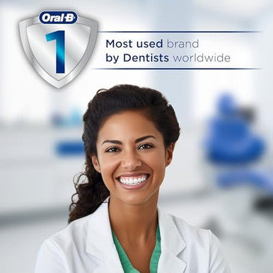 Oral-B Electric Toothbrush Brush Heads Precision Clean White + 2 Daily Clean White 1 Count