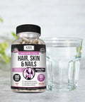 Kaya Naturals Hair Skin Nail Capsules BIOTIN Vitamin D Vitamin B-12 A Folic Acid Support Hair Support Vitamin Supplement